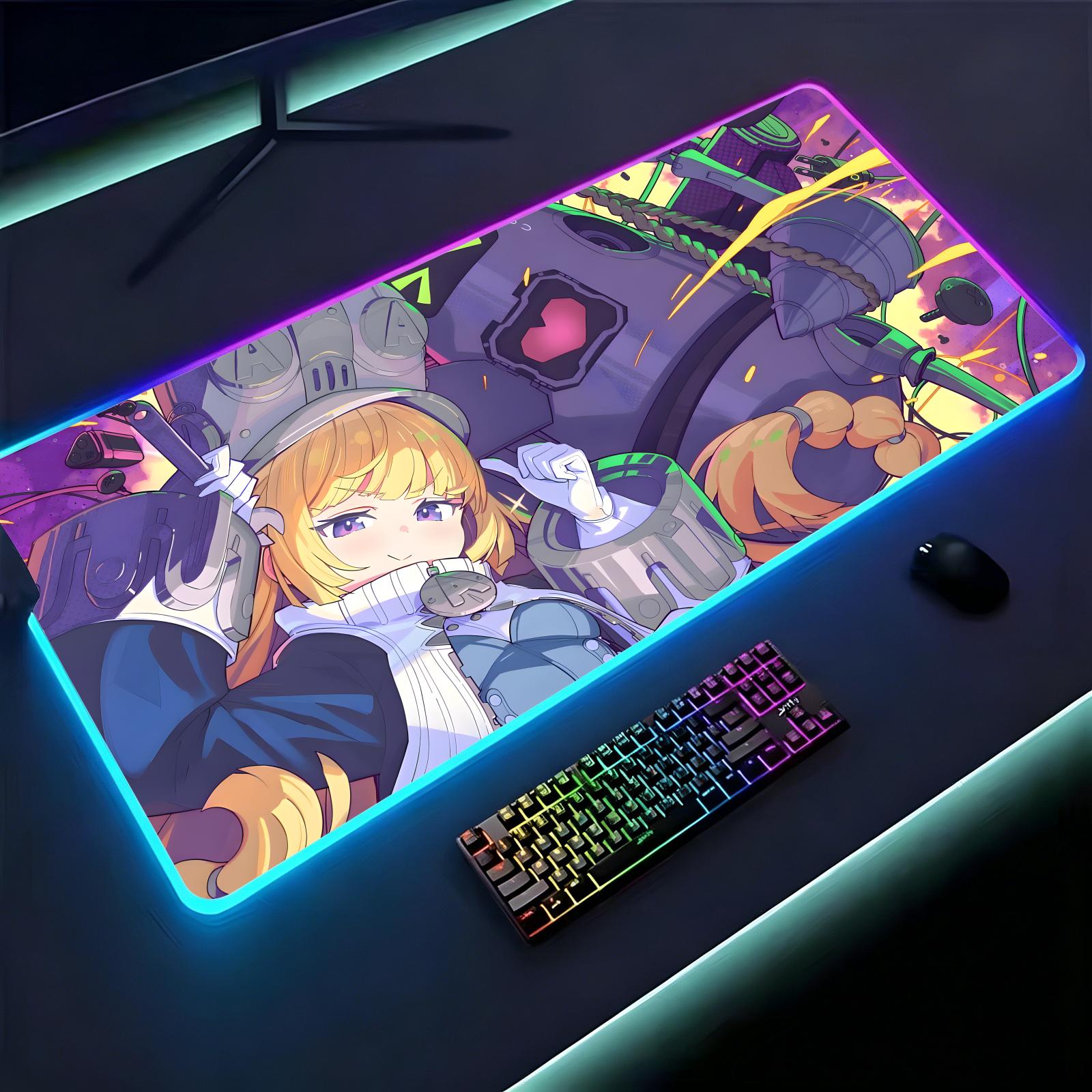 Esports Gaming Zone - แผ่นรองเมาส์เกมมิ่ง Zenless Zone Zero Norma Hollowell