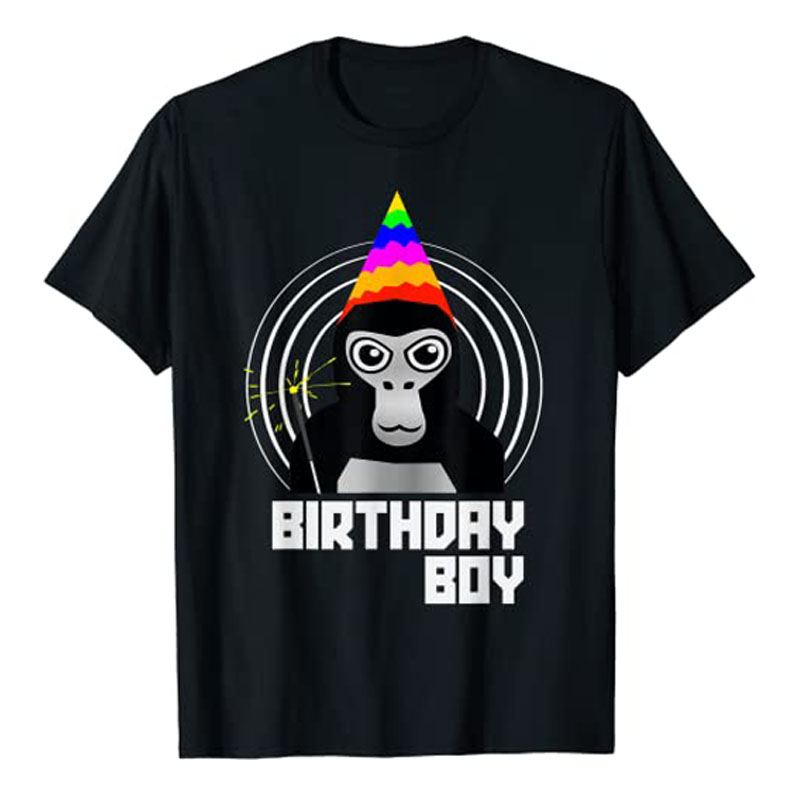 Esports Gaming Shirts - เสื้อยืดลาย Gorilla Tag Birthday Boy VR