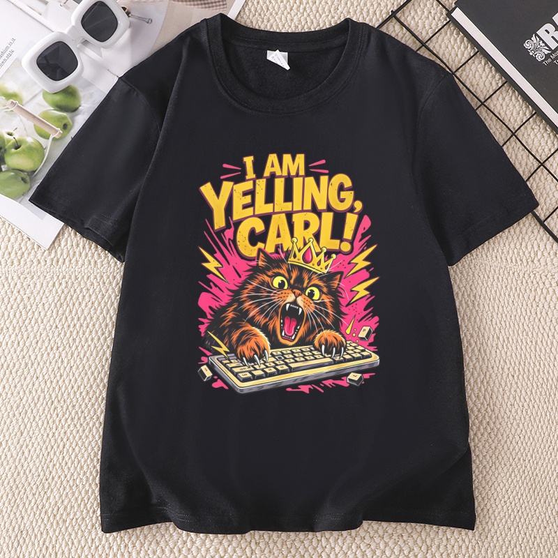 เสื้อยืด I Am Yelling Carl สำห - Esports Gaming Shirts บทวิจารณ์และราคา
