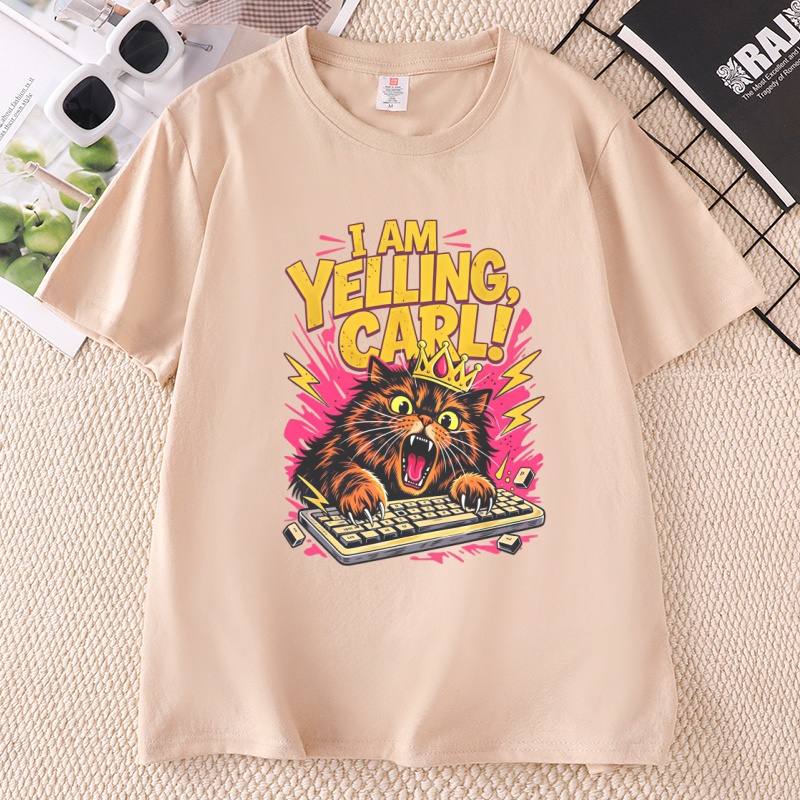 เสื้อยืด I Am Yelling Carl สำห - Esports Gaming Shirts บทวิจารณ์และราคา