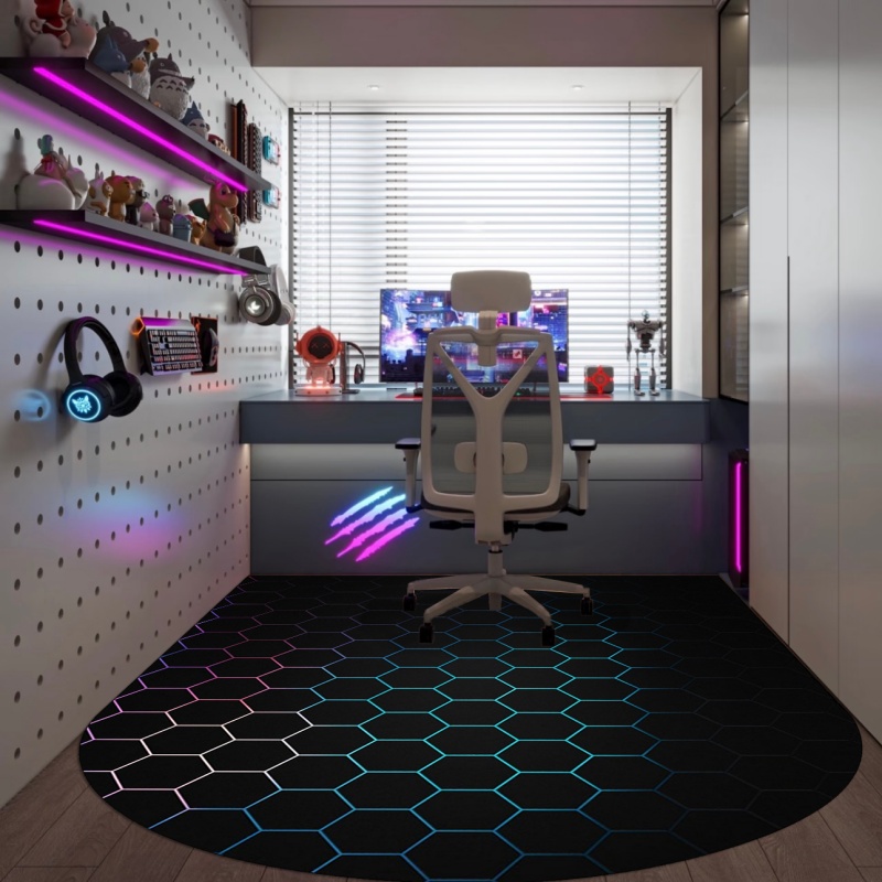 E-Sports พรมปูพื้นกันลื่นกันเส - Esports Gaming Room บทวิจารณ์และราคา