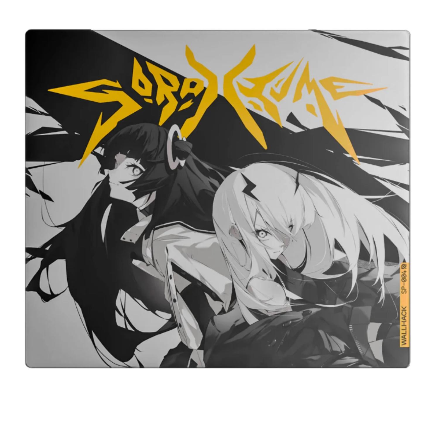 แผ่นรองเมาส์ลายสาวผิวขาวดำ ลาย - Esports Gaming Table บทวิจารณ์และราคา