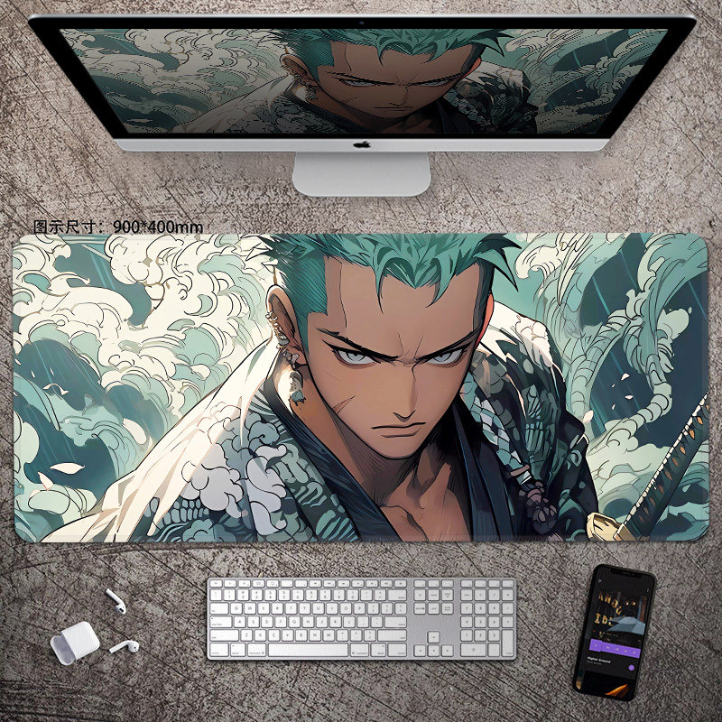 แผ่นรองเมาส์หนังลายอนิเมะวันพี - Esports Gaming Table บทวิจารณ์และราคา
