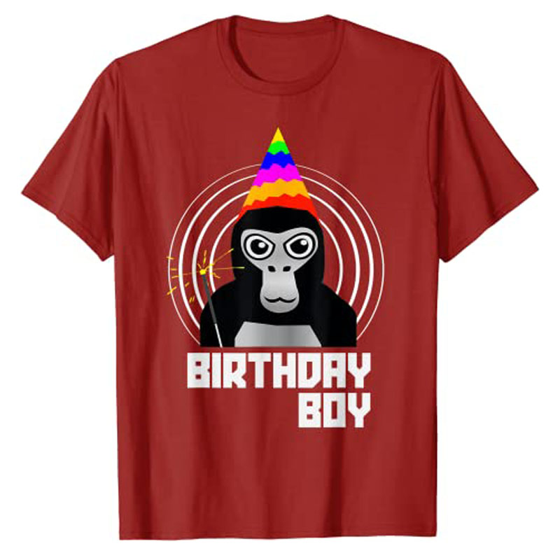 เสื้อยืดลาย Gorilla Tag Birthd - Esports Gaming Shirts บทวิจารณ์และราคา