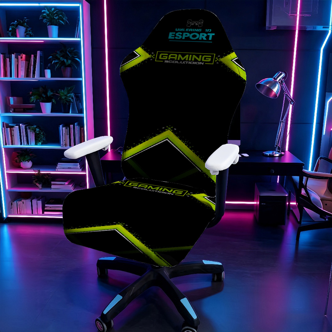 ผ้าคลุมเก้าอี้เกมมิ่งแบบยืดได้ - Esports Gaming Logos บทวิจารณ์และราคา