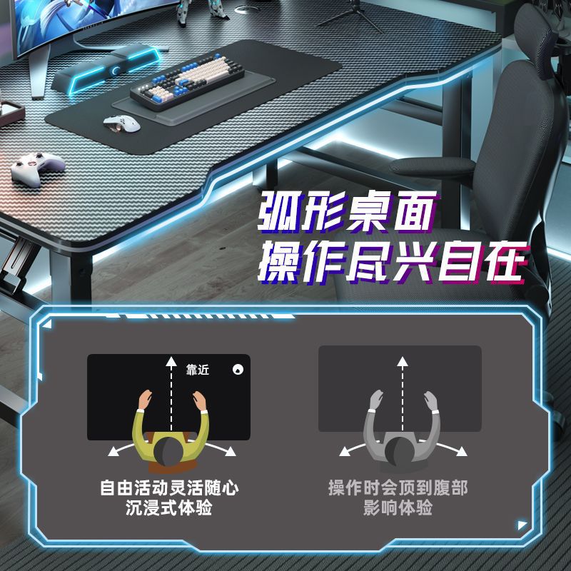 โต๊ะเกมมิ่ง AOLIVIYA โต๊ะคอมพิ - Esports Gaming School บทวิจารณ์และราคา